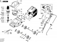 Qualcast F 016 L80 895 QUADTRAK 30 Lawnmower QUADTRAK30 Spare Parts